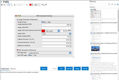 PdfIt - Flamory bookmarks and screenshots