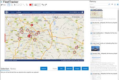 FleetTracker - Flamory bookmarks and screenshots