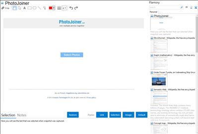 PhotoJoiner - Flamory bookmarks and screenshots