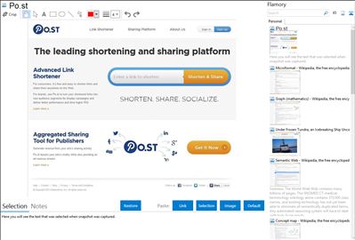 Po.st - Flamory bookmarks and screenshots