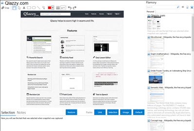 Qlazzy.com - Flamory bookmarks and screenshots