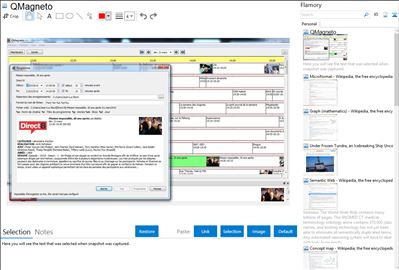 QMagneto - Flamory bookmarks and screenshots