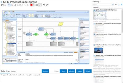 QPR ProcessGuide Xpress - Flamory bookmarks and screenshots