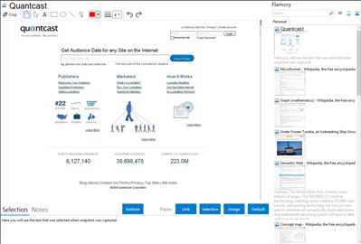 Quantcast - Flamory bookmarks and screenshots