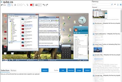 qube-os - Flamory bookmarks and screenshots