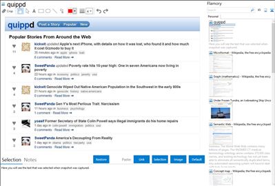 quippd - Flamory bookmarks and screenshots
