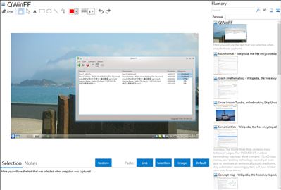 QWinFF - Flamory bookmarks and screenshots