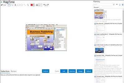 RagTime - Flamory bookmarks and screenshots