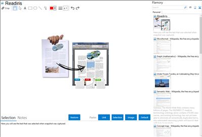 Readiris - Flamory bookmarks and screenshots