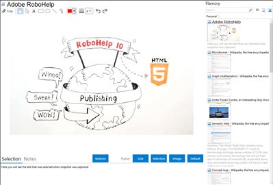 Adobe RoboHelp - Flamory bookmarks and screenshots