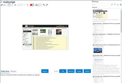 rsslounge - Flamory bookmarks and screenshots