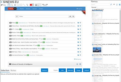 S/NEWS.EU - Flamory bookmarks and screenshots