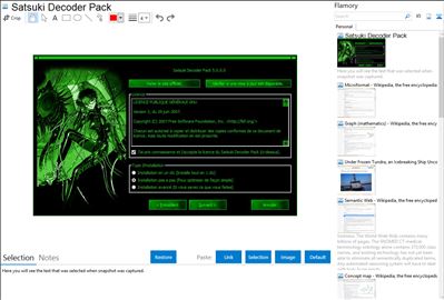 Satsuki Decoder Pack - Flamory bookmarks and screenshots