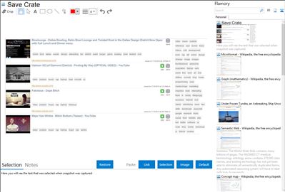 Save Crate - Flamory bookmarks and screenshots