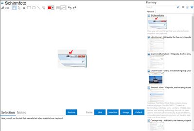 Schirmfoto - Flamory bookmarks and screenshots