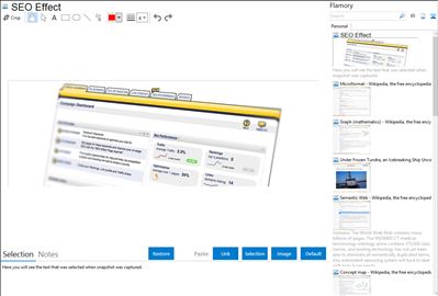 SEO Effect - Flamory bookmarks and screenshots
