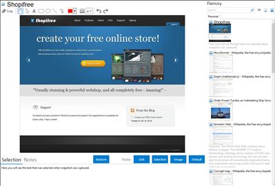 Shopifree - Flamory bookmarks and screenshots