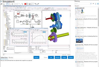 SimulationX - Flamory bookmarks and screenshots