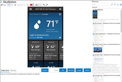 SkyMotion - Flamory bookmarks and screenshots