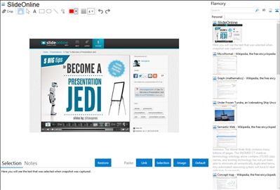 SlideOnline - Flamory bookmarks and screenshots