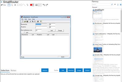 SmallRouter - Flamory bookmarks and screenshots