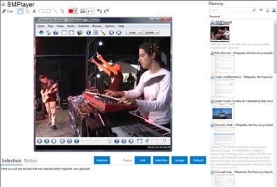 SMPlayer - Flamory bookmarks and screenshots