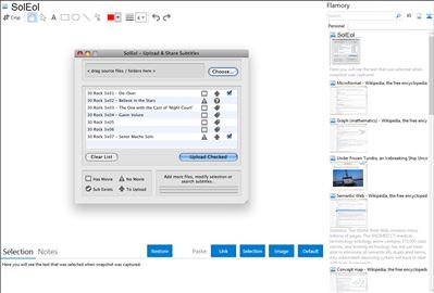SolEol - Flamory bookmarks and screenshots