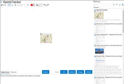 SportsTracker - Flamory bookmarks and screenshots