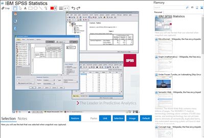 IBM SPSS Statistics - Flamory bookmarks and screenshots