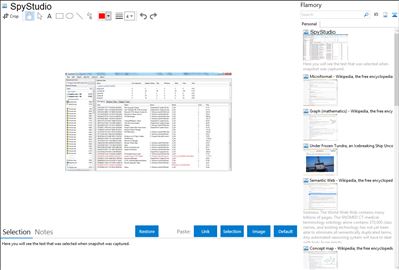 SpyStudio - Flamory bookmarks and screenshots