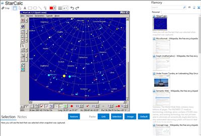 StarCalc - Flamory bookmarks and screenshots