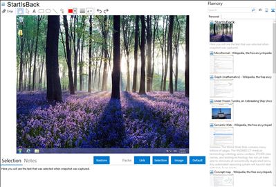 StartIsBack - Flamory bookmarks and screenshots