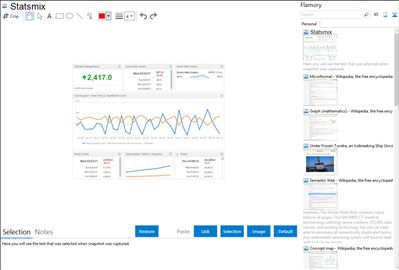 Statsmix - Flamory bookmarks and screenshots