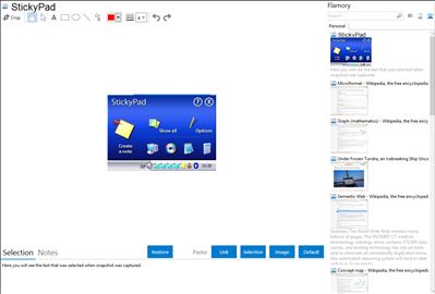 StickyPad - Flamory bookmarks and screenshots