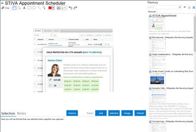STIVA Appointment Scheduler - Flamory bookmarks and screenshots