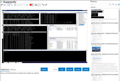 Superputty - Flamory bookmarks and screenshots