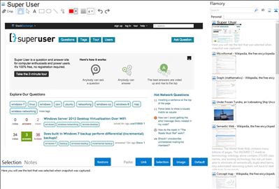 Super User - Flamory bookmarks and screenshots
