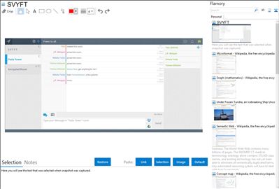 SVYFT - Flamory bookmarks and screenshots