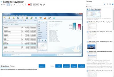 System Navigator - Flamory bookmarks and screenshots