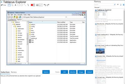 Tablacus Explorer - Flamory bookmarks and screenshots