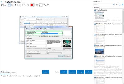 Tag&Rename - Flamory bookmarks and screenshots