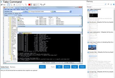 Take Command - Flamory bookmarks and screenshots