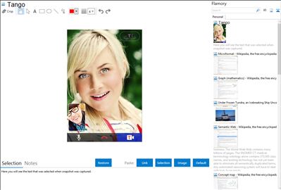 Tango - Flamory bookmarks and screenshots