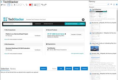 TechStacker - Flamory bookmarks and screenshots