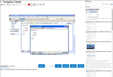Textarea Cache - Flamory bookmarks and screenshots
