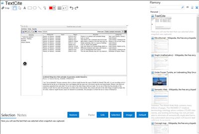TextCite - Flamory bookmarks and screenshots