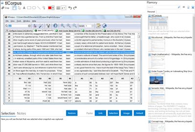 tlCorpus - Flamory bookmarks and screenshots