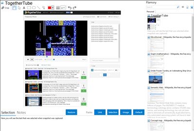 TogetherTube - Flamory bookmarks and screenshots