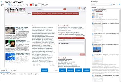 Tom's Hardware - Flamory bookmarks and screenshots