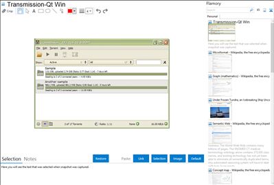 Transmission-Qt Win - Flamory bookmarks and screenshots